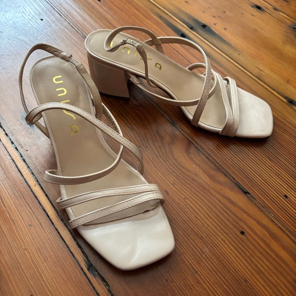 Unisa Pink Strap Heels
